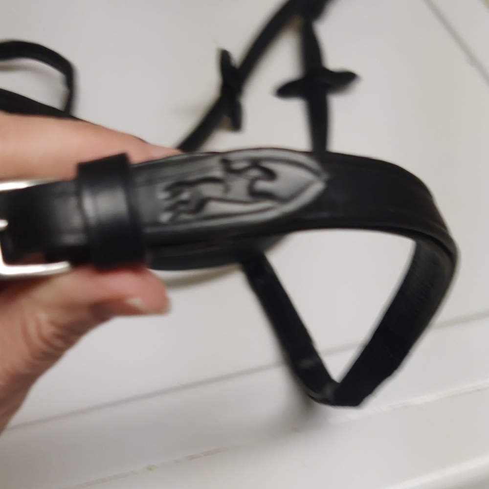 Schockemohle Slimford Bridle WITH Schockemohle Durasoft Reins. Horse Size - Picture 4 of 8